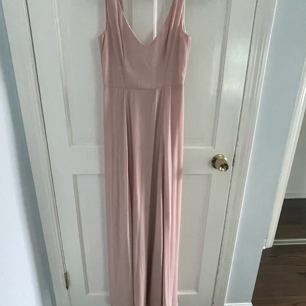 Show Me Your MuMu Blush Pink Maxi Dress
